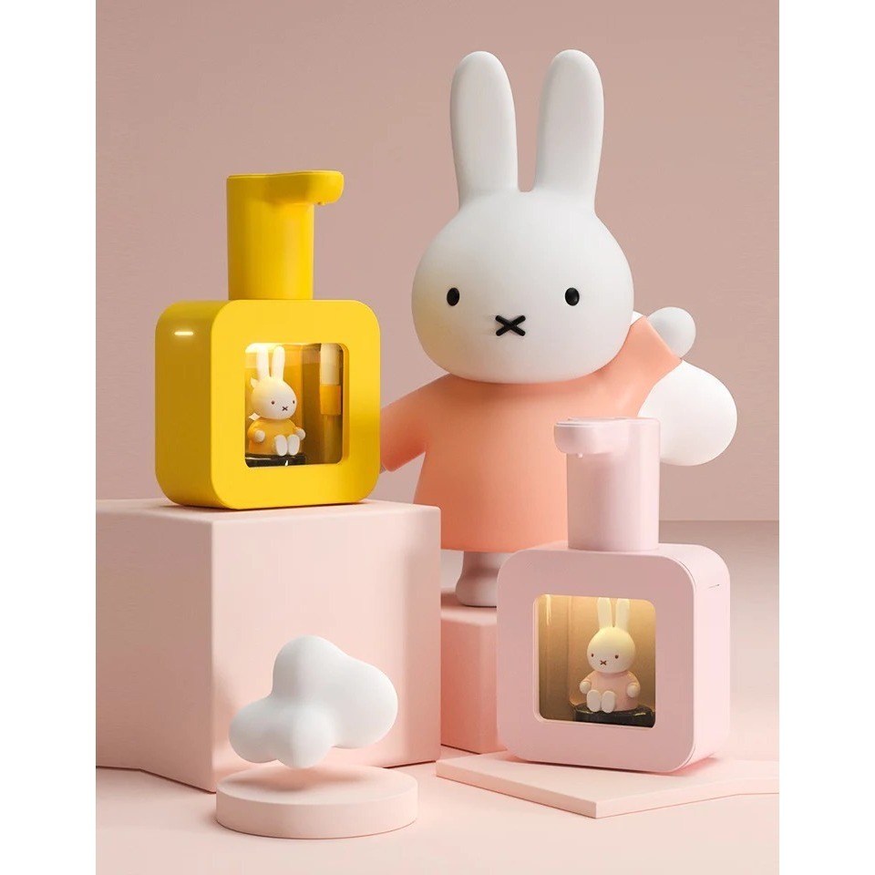 【MIPOWｘMiffy】米菲兔 感應式洗手液泡泡機 400ml 洗手機 紅外線自動感應泡沫給皂機 MHS01-細節圖4