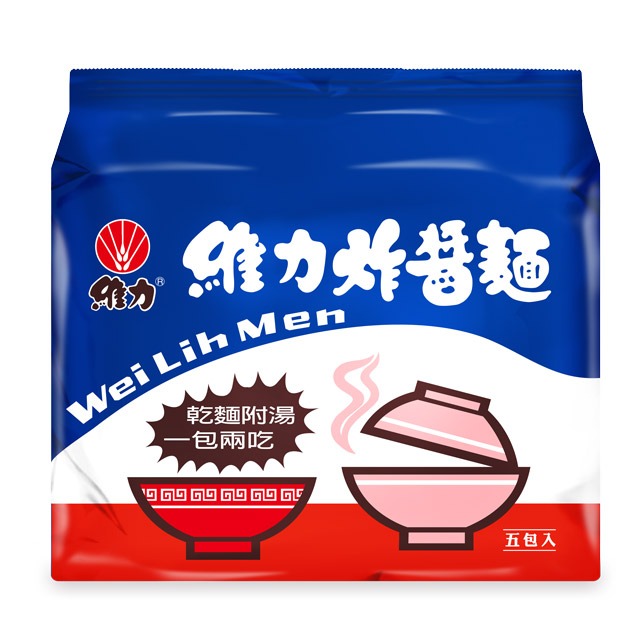 維力炸醬麵（90g*5入/袋）-規格圖5