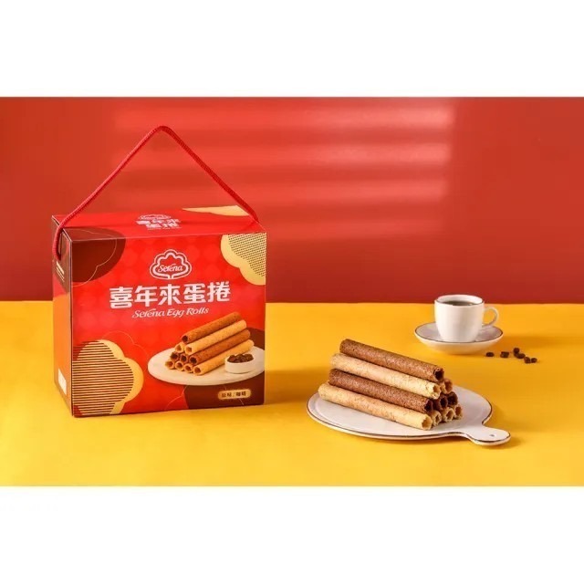 喜年來蛋捲禮盒系列 原味蛋捲 繽紛蛋捲 雙色地瓜蛋捲-細節圖6