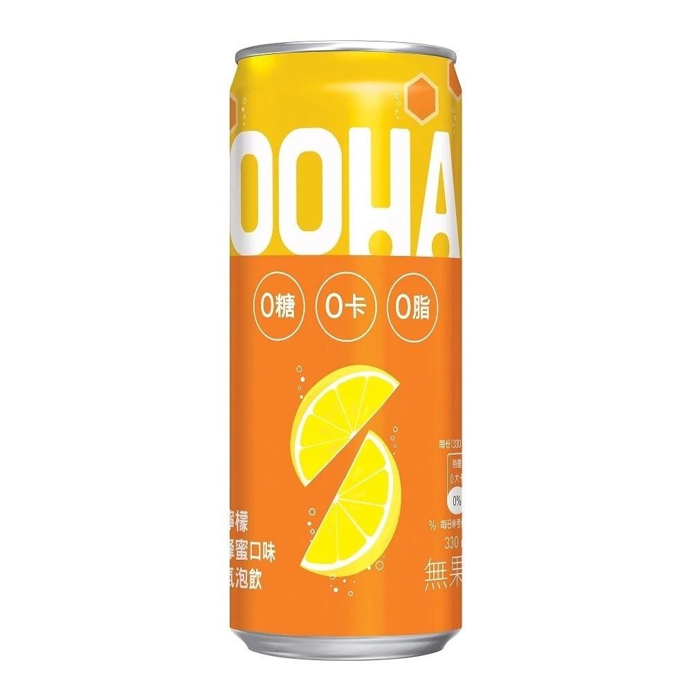 OOHA氣泡飲 檸檬蜂蜜口味 330ml-規格圖4