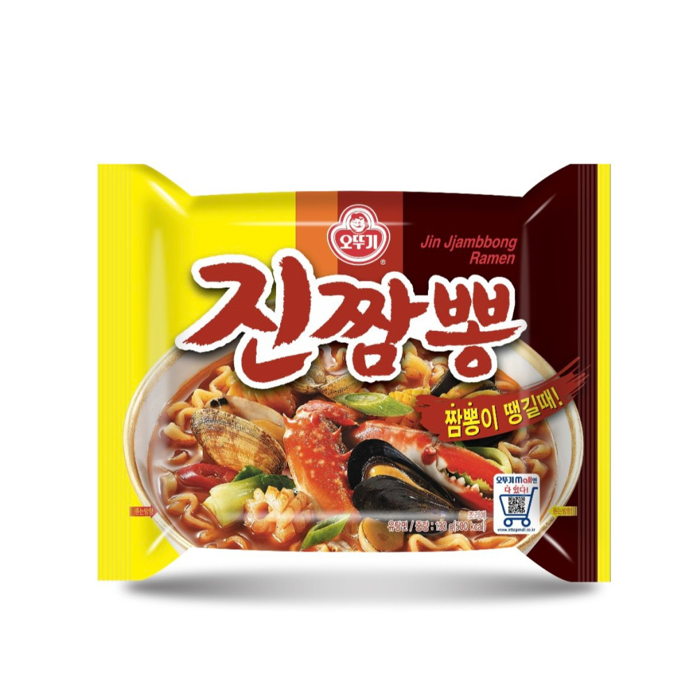 【韓國不倒翁】金螃蟹海鮮風味拉麵（130g*4入/袋）-細節圖6