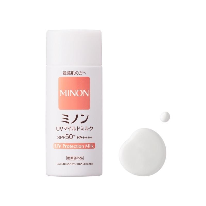 【在台現貨，當天寄出+開發票】🌻莉莉好物🌷 Minon UV SPF50+PA++++溫和物理防曬乳 物理防曬 80ml-細節圖2