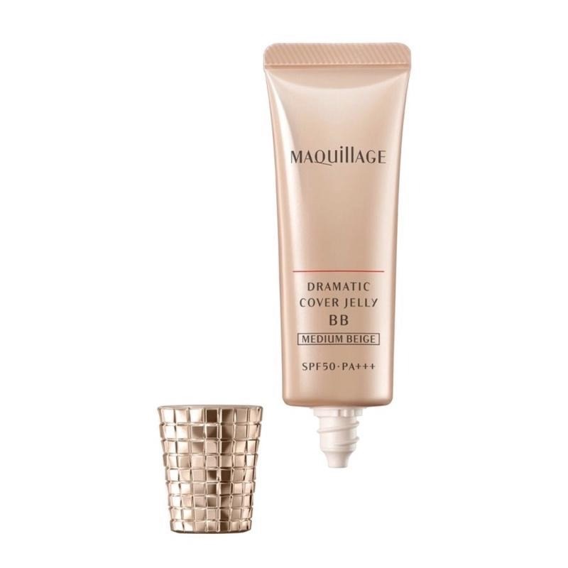 ［在台現貨，當天寄出］🌻莉莉好物🌷 資生堂 心機彩妝 奶凍亮膚BB精華 SPF50+ BB霜MaQuilAGE-細節圖2