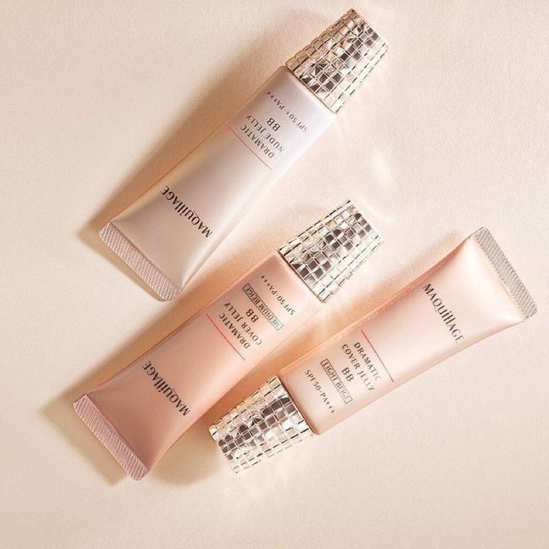 ［在台現貨，當天寄出］🌻莉莉好物🌷 資生堂 心機彩妝 奶凍亮膚BB精華 SPF50+ BB霜MaQuilAGE-細節圖3