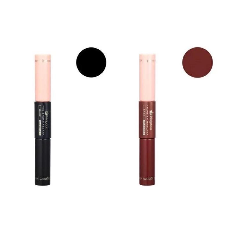 【在台現貨，當日寄出】🌻莉莉好物🌷  Kingdom 黑龍堂 雙效防水睫毛膏 Two Step雙頭睫毛膏睫毛底膏-細節圖2