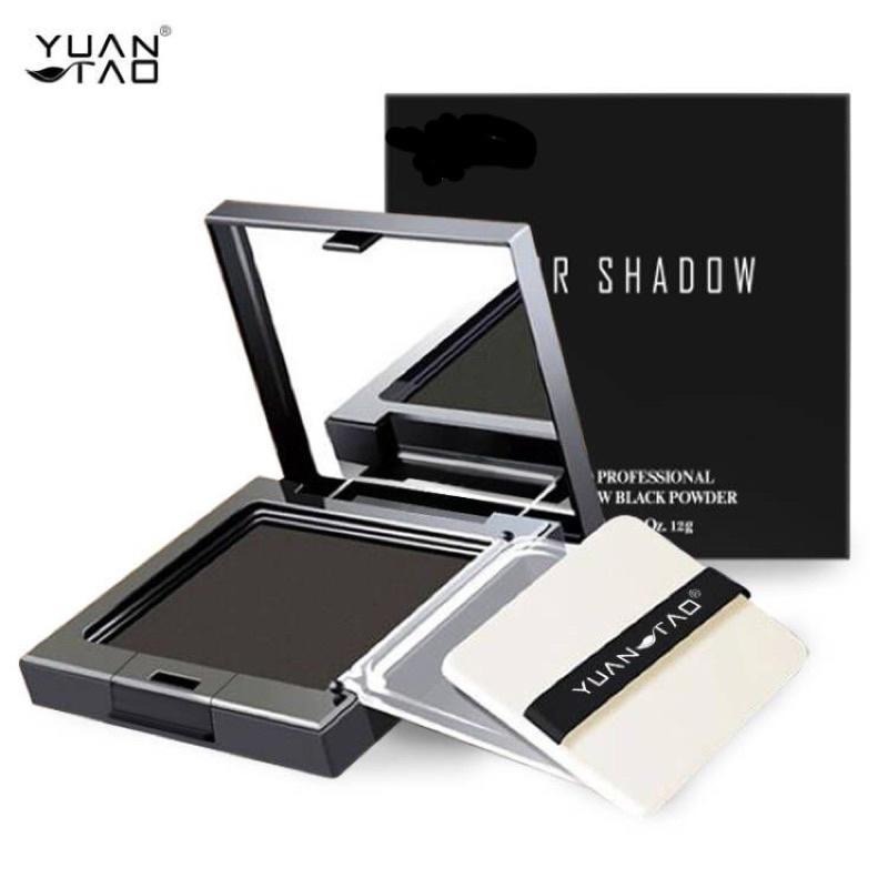 (現貨，當天寄出）老闆心痛賣 Yuantao遮蓋白髮一次性植物染髮粉餅 染髮筆一次性染髮粉餅 染髮餅-細節圖2