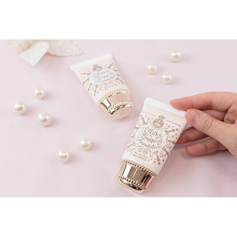 【在台現貨，當日寄出】🌻莉莉好物🌷戀愛魔鏡 資生堂 奶油粉底液 粉底 majolica majorca-細節圖2