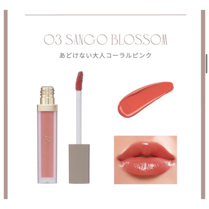 【在台現貨，當日寄出】 🌻莉莉好物🌷Ririmew 指原莉乃 持色豐盈水光鏡面唇釉 水潤唇釉 peach莎拉美妝-細節圖4