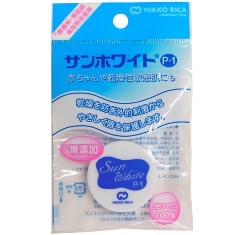 【在台現貨，當日寄出】🌻日本製 日興 SUN WHITE 純白凡士林 黑木太太推薦 保濕 敏感肌 乾燥肌 乳液-規格圖3