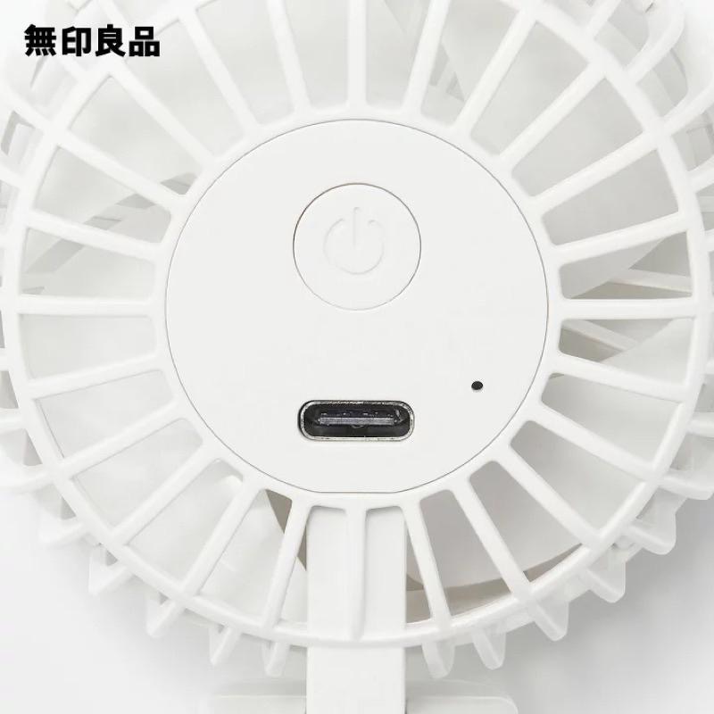 【在台現貨，當日寄出】 MUJI無印良品手持風扇 USB風扇 隨身風扇 桌面風扇 迷你風扇 便攜 充電風扇-細節圖5