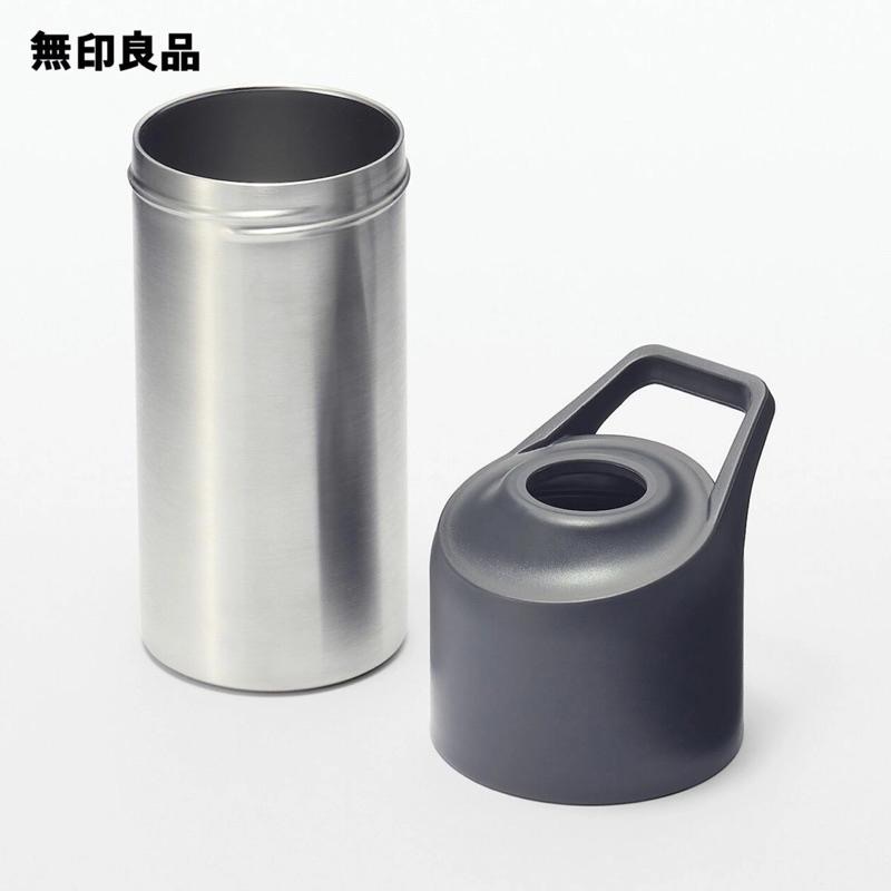 【在台現貨，當日寄出】🌻莉莉好物🌷無印保冷瓶 隨身瓶 夏 保冷 保特 寶特瓶使用 不鏽鋼 保冷瓶 (新品)-細節圖3