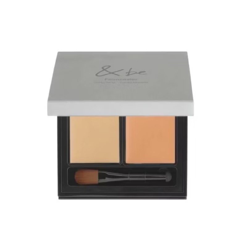 ［在台現貨、當天寄出］🌻莉莉好物🌷 &be 河北裕介 雙色遮瑕膏 SPF20 / PA++ 礦物彩妝-規格圖4