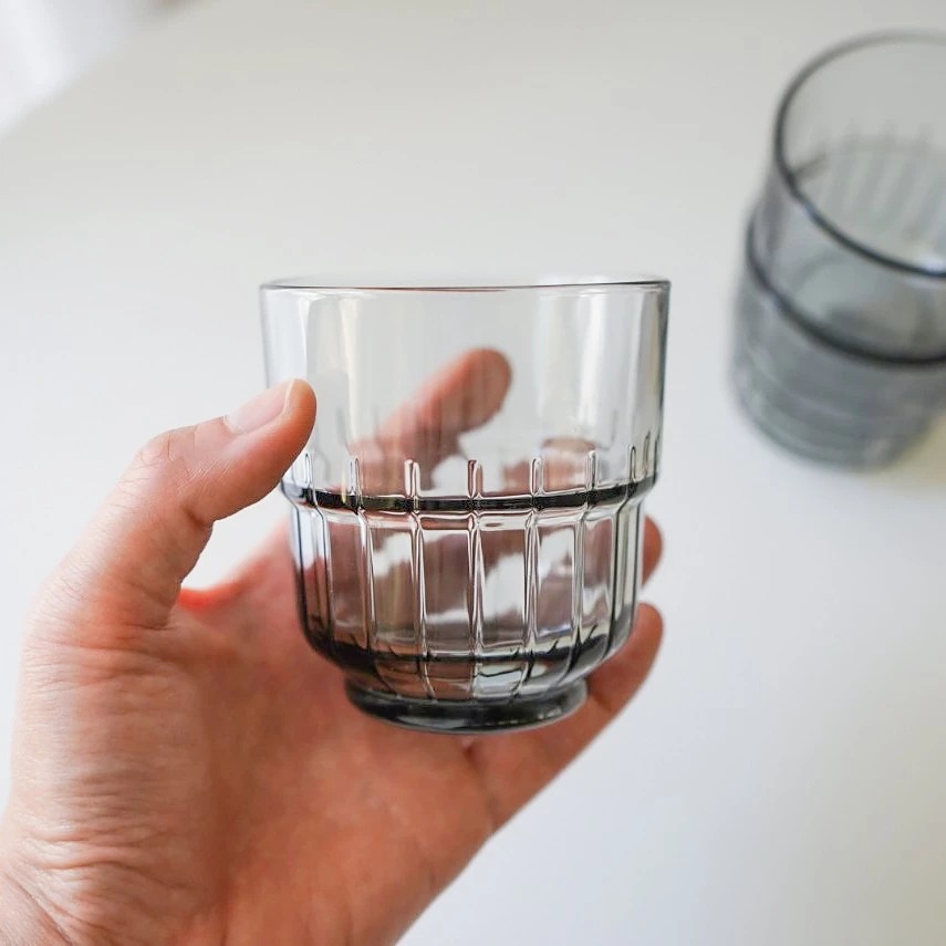 【美國LIBBEY】利比玻璃杯/水杯/茶杯/復古灰色-細節圖2