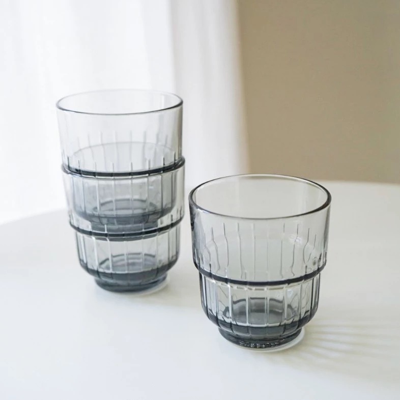 【美國LIBBEY】利比玻璃杯/水杯/茶杯/復古灰色-細節圖5