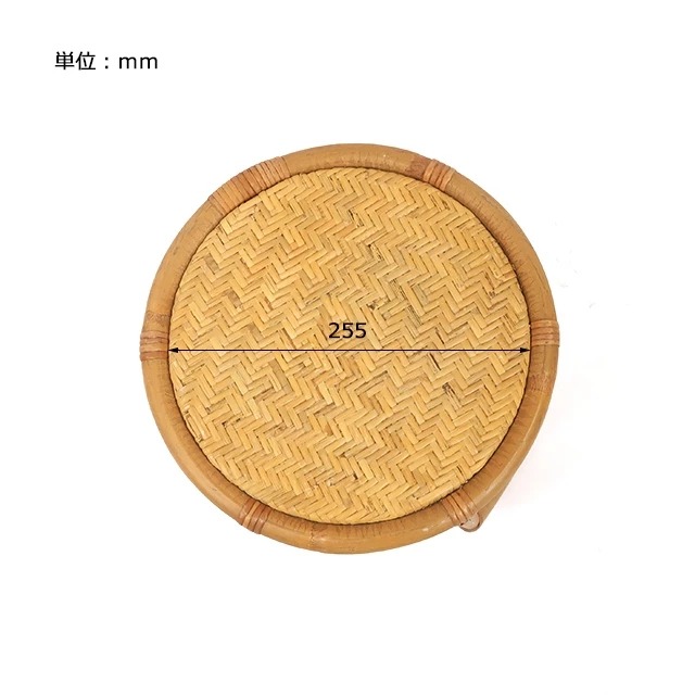 【日本CREER】 JUGLAS/藤製花盆架/藤製家具/藤製小桌子/置物架-細節圖4