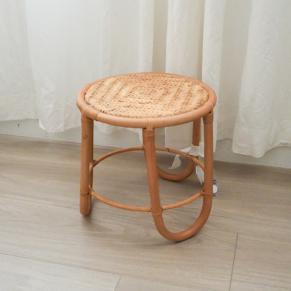 【日本CREER】 JUGLAS/藤製花盆架/藤製家具/藤製小桌子/置物架-規格圖8