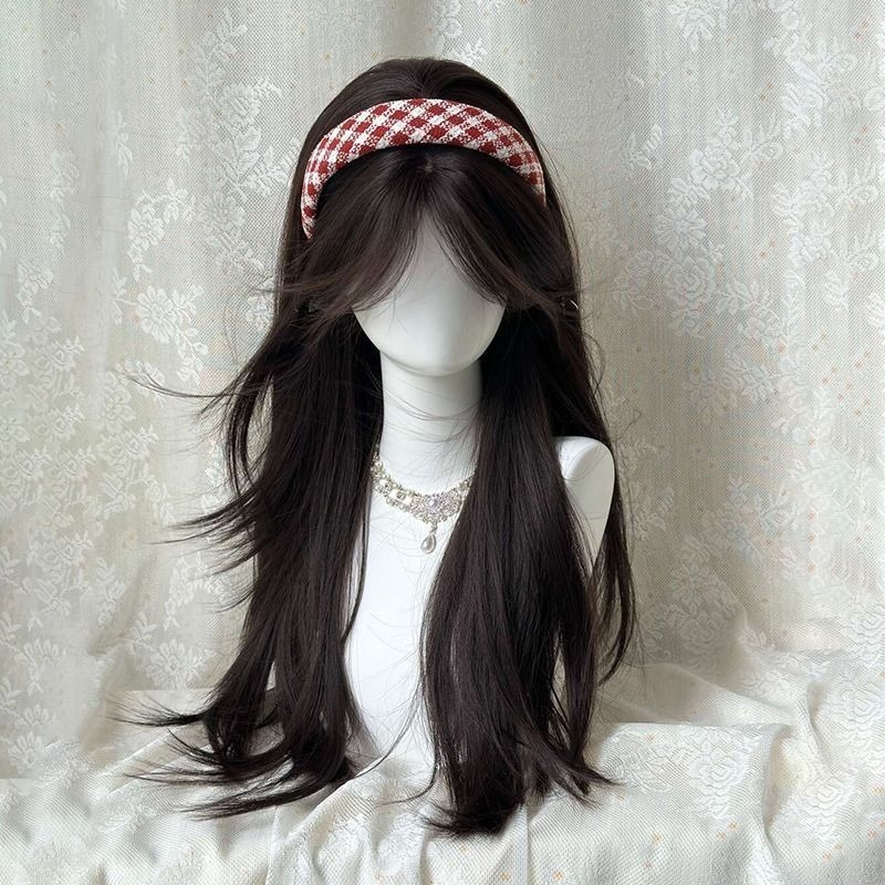 《薇爾》中分 蛋白絲高層次 黑茶60cm