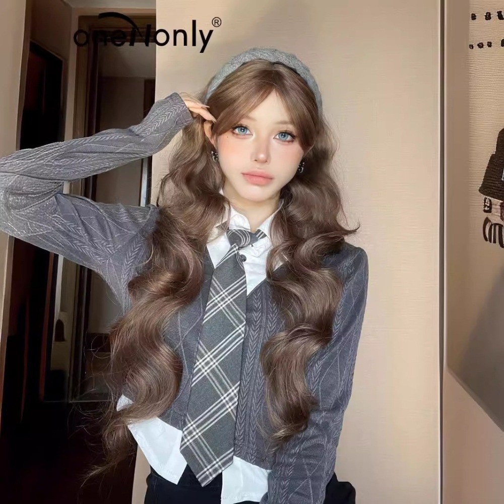 《熊彌》棕色蛋捲髮 65cm