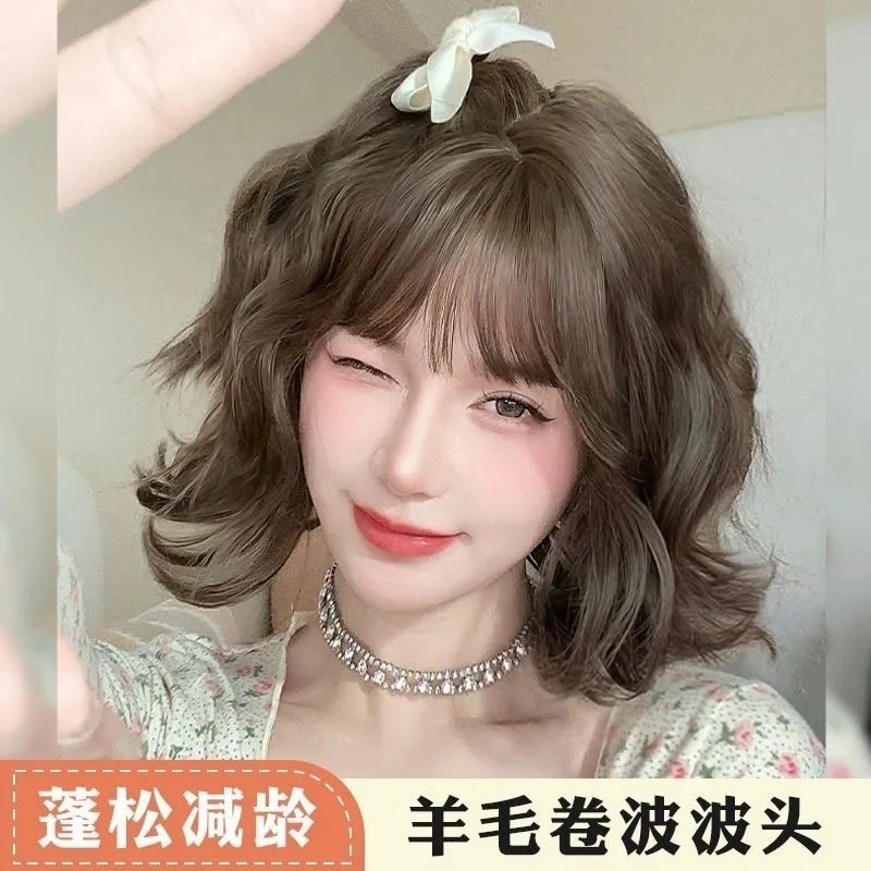 【現貨1】黑色 深淺棕 咖啡 亞麻灰棕色 冷棕色 蜜茶 薄藤粉棕 亞麻棕色系列假髮🤎黑色假髮日常假髮cos假髮歐美假髮-規格圖8