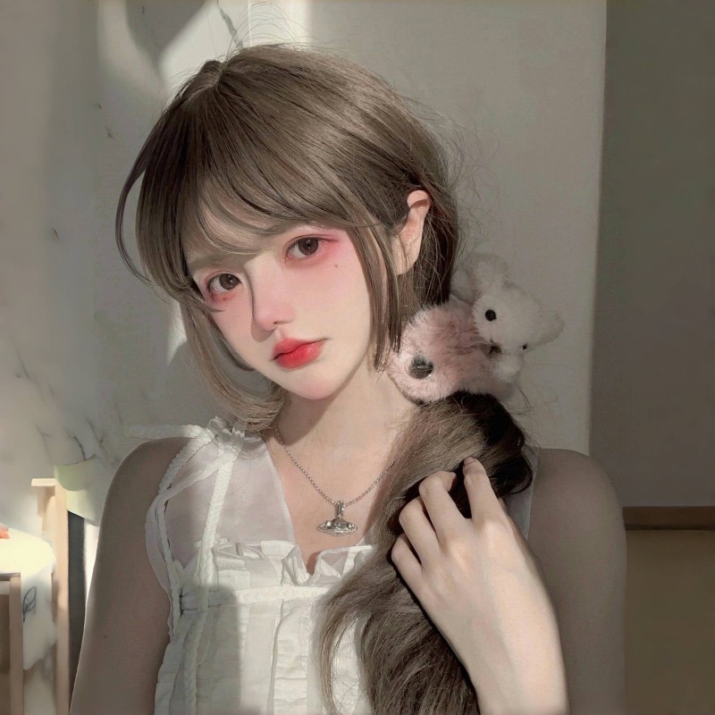 《優尼》S髮縫 榛果奶茶灰棕 60cm+