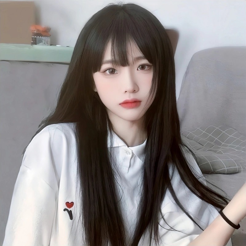 【現貨2】黑色 深淺棕 咖啡 亞麻灰棕色 冷棕色 蜜茶亞麻棕色 奶茶棕色 黑茶系列假髮🤎黑色假髮 歐美假髮日常自然假髮-規格圖8