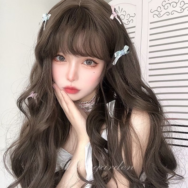 【現貨2】黑色 深淺棕 咖啡 亞麻灰棕色 冷棕色 蜜茶亞麻棕色 奶茶棕色 黑茶系列假髮🤎黑色假髮 歐美假髮日常自然假髮-規格圖8