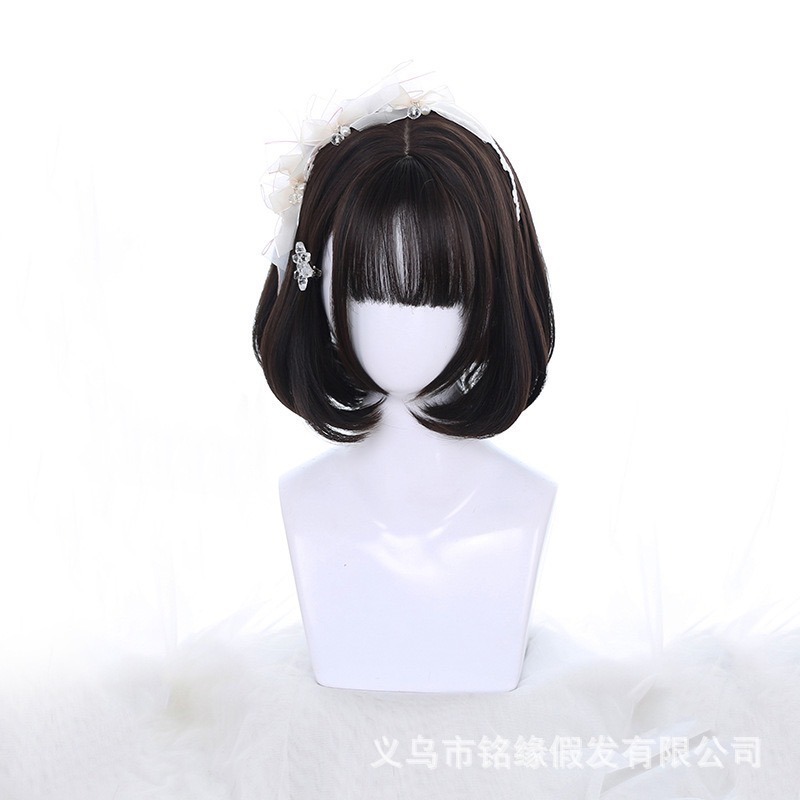 【現貨2】黑色 深淺棕 咖啡 亞麻灰棕色 冷棕色 蜜茶亞麻棕色 奶茶棕色 黑茶系列假髮🤎黑色假髮 歐美假髮日常自然假髮-規格圖8