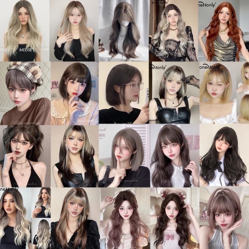 【現貨3】黑色 深淺棕 咖啡 亞麻灰棕色 冷棕色 蜜茶亞麻棕色 奶茶棕色 黑茶系列🤎黑長直 日常假髮cos假髮日系假髮-細節圖7