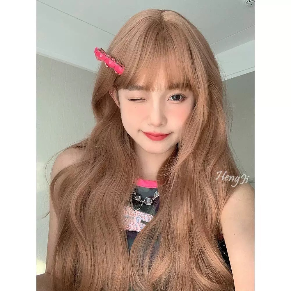 【現貨3】黑色 深淺棕 咖啡 亞麻灰棕色 冷棕色 蜜茶亞麻棕色 奶茶棕色 黑茶系列🤎黑長直 日常假髮cos假髮日系假髮-規格圖8