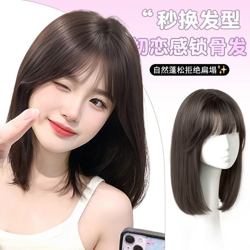 【現貨3】黑色 深淺棕 咖啡 亞麻灰棕色 冷棕色 蜜茶亞麻棕色 奶茶棕色 黑茶系列🤎黑長直 日常假髮cos假髮日系假髮-規格圖8