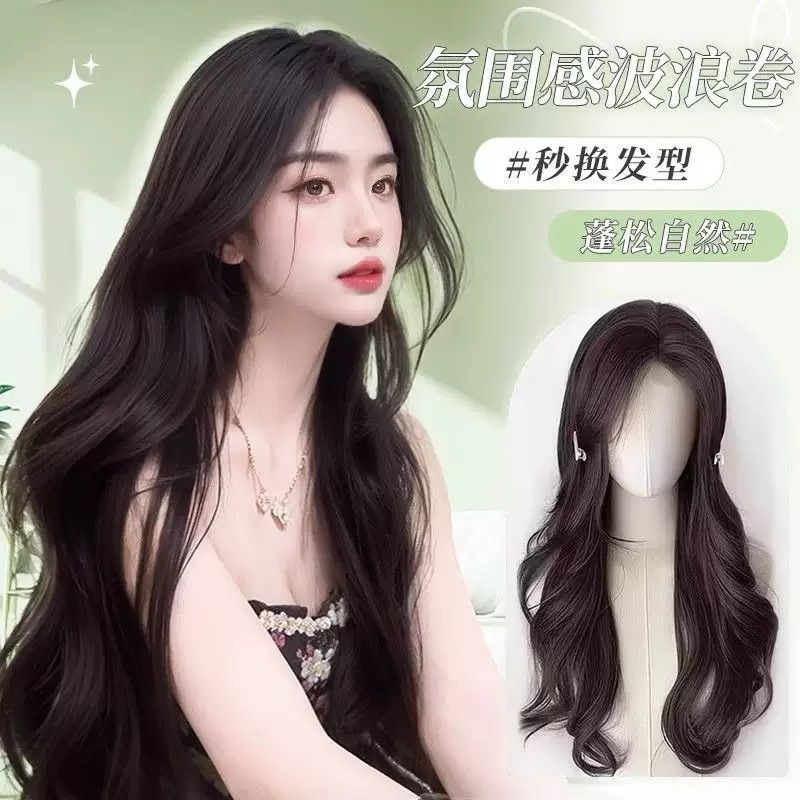 【現貨3】黑色 深淺棕 咖啡 亞麻灰棕色 冷棕色 蜜茶亞麻棕色 奶茶棕色 黑茶系列🤎黑長直 日常假髮cos假髮日系假髮-規格圖8