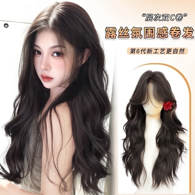 【現貨3】黑色 深淺棕 咖啡 亞麻灰棕色 冷棕色 蜜茶亞麻棕色 奶茶棕色 黑茶系列🤎黑長直 日常假髮cos假髮日系假髮-規格圖8