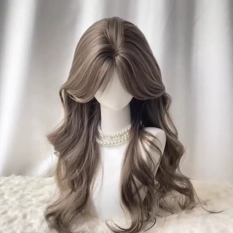 【現貨3】黑色 深淺棕 咖啡 亞麻灰棕色 冷棕色 蜜茶亞麻棕色 奶茶棕色 黑茶系列🤎黑長直 日常假髮cos假髮日系假髮-規格圖8