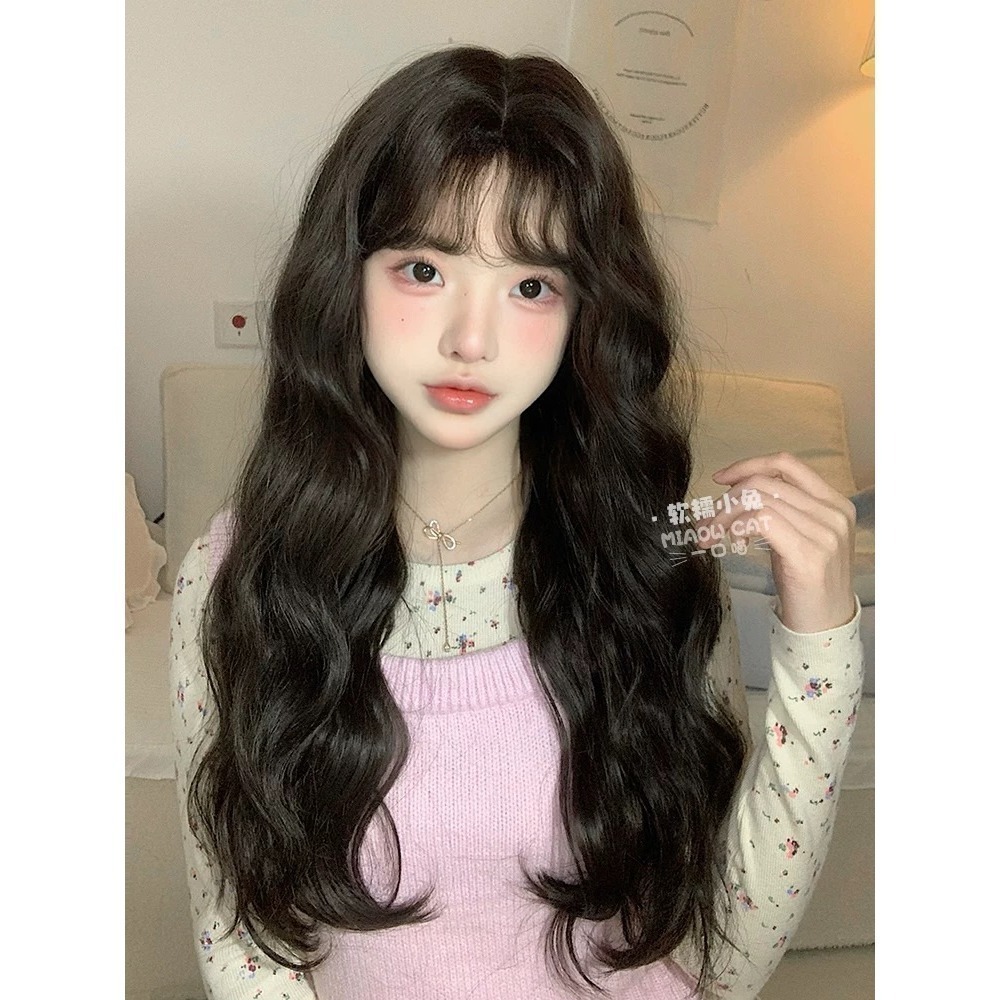 【現貨3】黑色 深淺棕 咖啡 亞麻灰棕色 冷棕色 蜜茶亞麻棕色 奶茶棕色 黑茶系列🤎黑長直 日常假髮cos假髮日系假髮-規格圖8