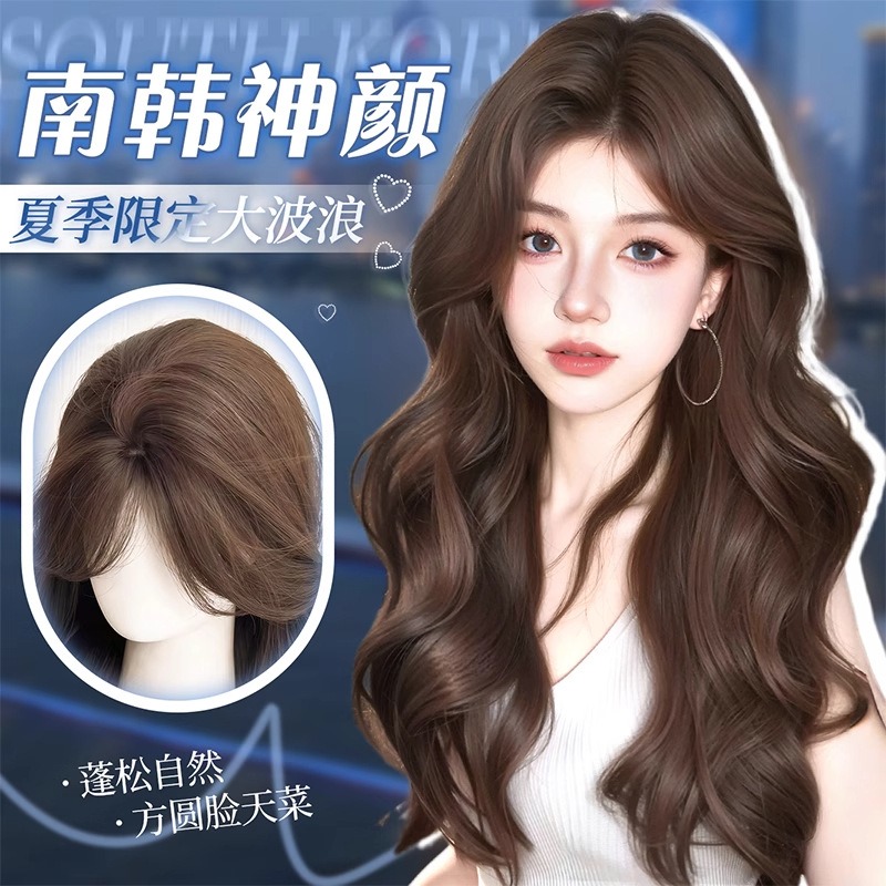 【現貨4】黑色 深淺棕 咖啡 亞麻灰棕色 冷棕色 蜜茶亞麻棕色 奶茶棕色 黑茶系列假🤎歐美假髮 日系假髮可愛假髮cos-規格圖8