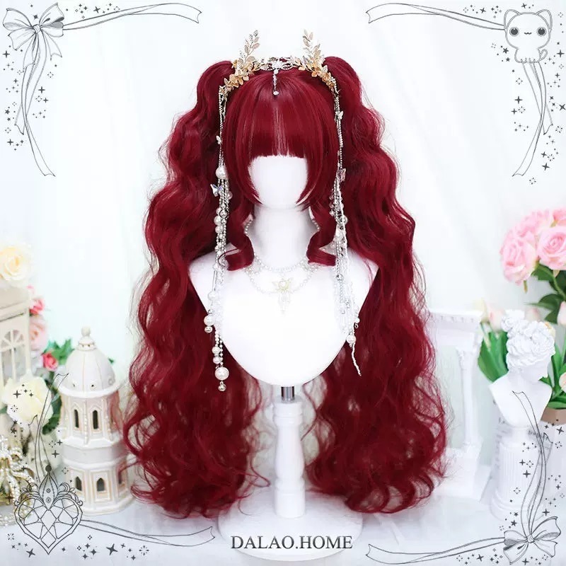 《月亮》油畫瀏海bobo+雙馬尾80cm