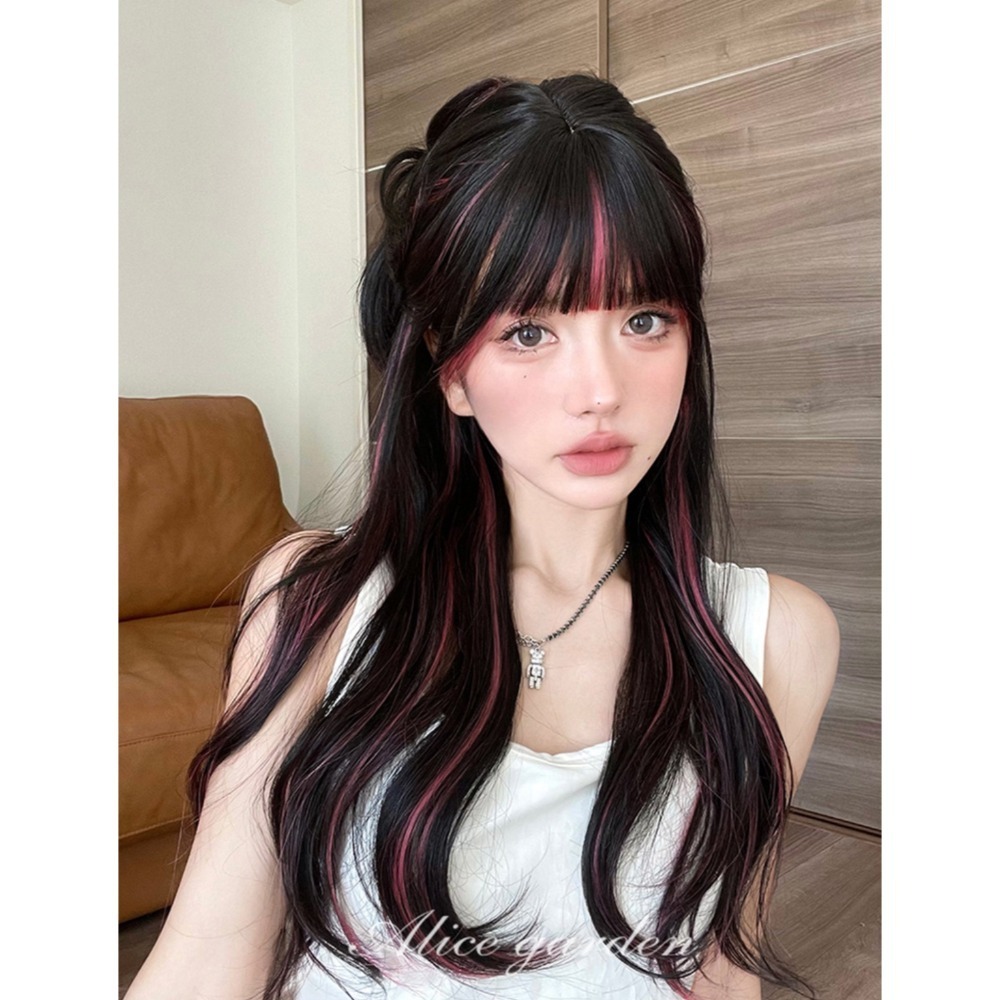 《安琪拉》黑層染枚紅色 61cm+-