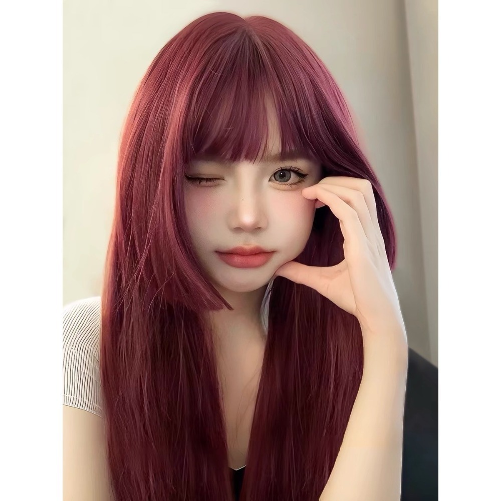 玫瑰紅🌹姬髮公主切 60cm+