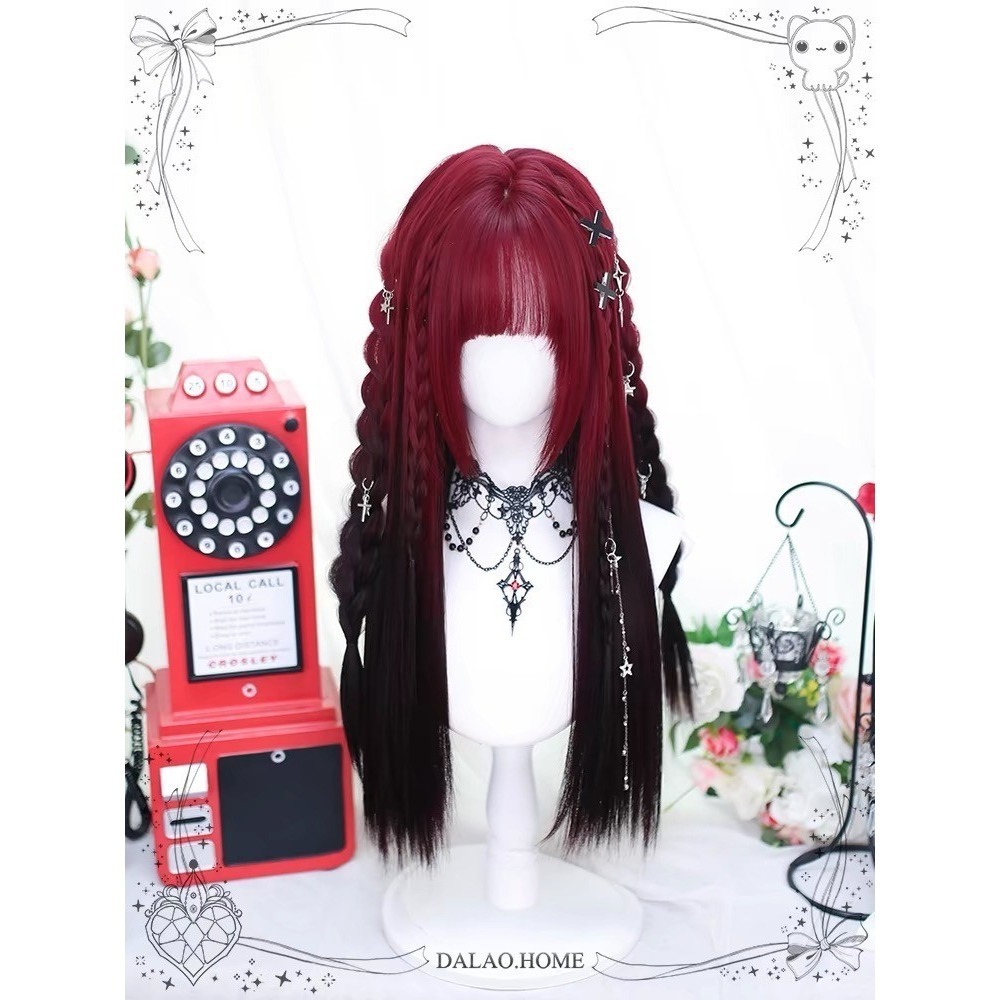 《日晷》紅黑染 60cm+-