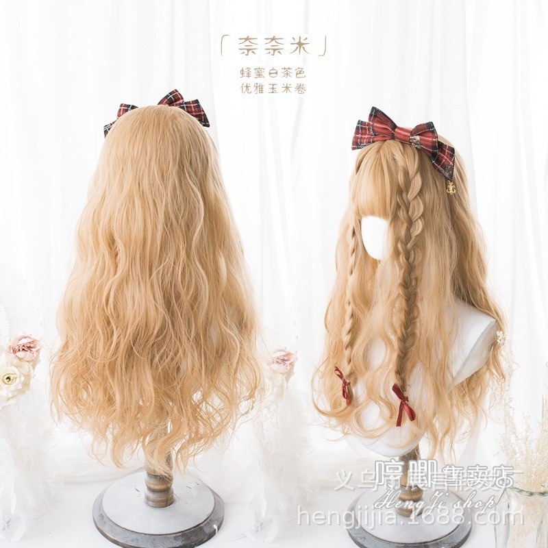 《奈奈米》蜂蜜白茶色 66cm+-