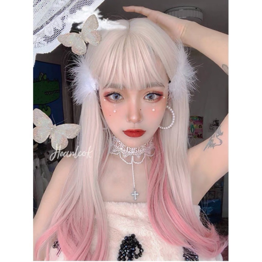 《櫻花》粉漸變米白🌸60cm+-