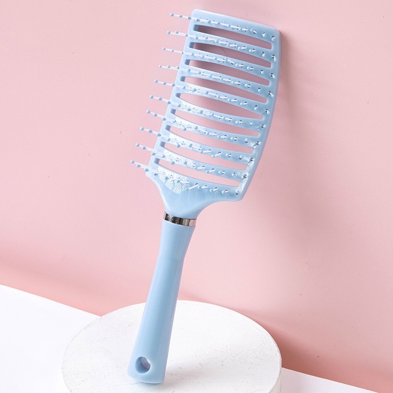 💎排骨梳 藍色 一支 💎