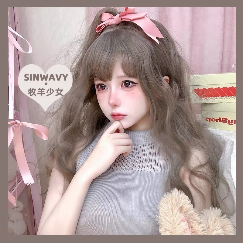 《牧羊少女》青木亞麻灰 65cm+-