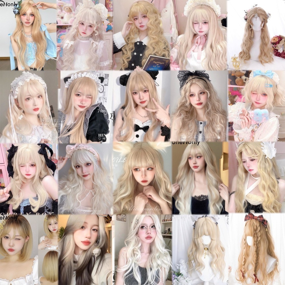 【現貨1】淺金色 米金色 砂金色 金棕 灰金 白金 黃金 亞麻金挑染系列💛女生假髮金髮美女漸層假髮愛麗絲假髮長假髮金髮-細節圖6
