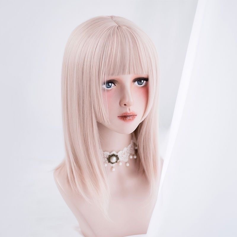 【現貨1】淺金色 米金色 砂金色 金棕 灰金 白金 黃金 亞麻金挑染系列💛女生假髮金髮美女漸層假髮愛麗絲假髮長假髮金髮-規格圖6