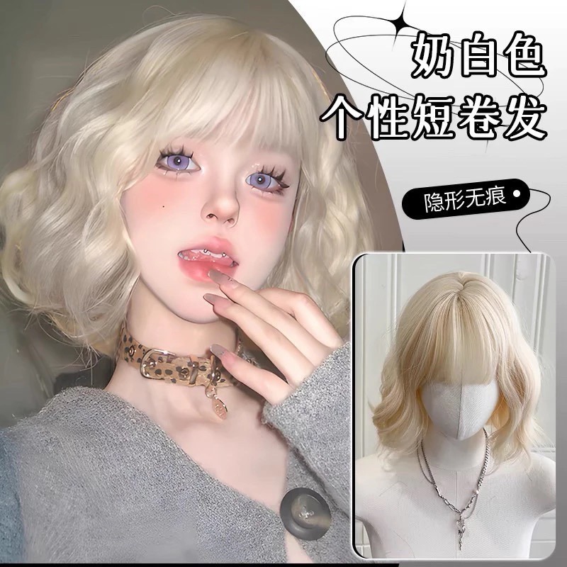 【現貨1】淺金色 米金色 砂金色 金棕 灰金 白金 黃金 亞麻金挑染系列💛女生假髮金髮美女漸層假髮愛麗絲假髮長假髮金髮-規格圖6