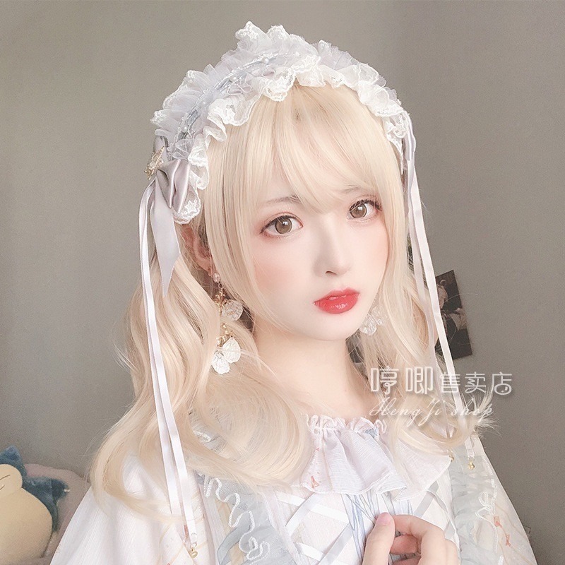 【現貨1】淺金色 米金色 砂金色 金棕 灰金 白金 黃金 亞麻金挑染系列💛女生假髮金髮美女漸層假髮愛麗絲假髮長假髮金髮-規格圖6