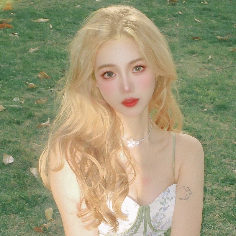 【現貨1】淺金色 米金色 砂金色 金棕 灰金 白金 黃金 亞麻金挑染系列💛女生假髮金髮美女漸層假髮愛麗絲假髮長假髮金髮-規格圖6