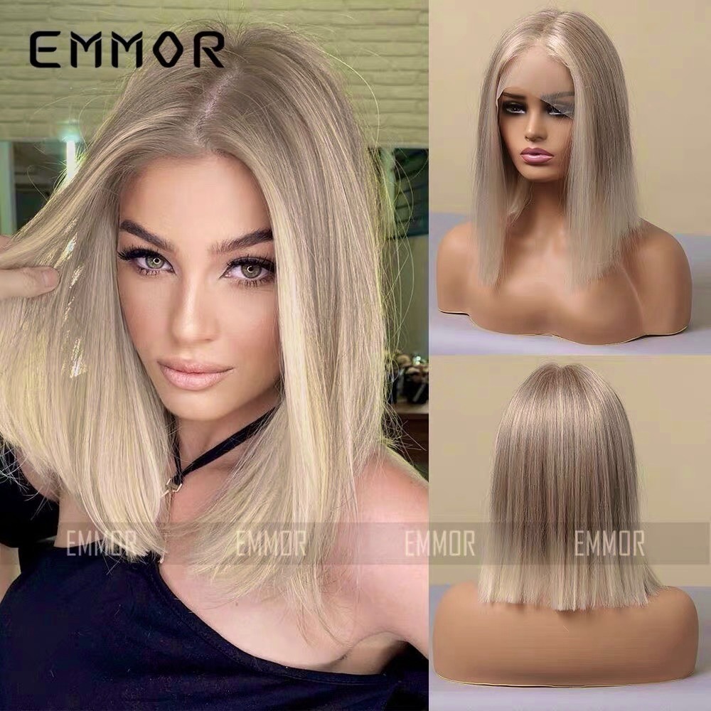 【現貨3】淺金色 米金色 砂金色 金棕 灰金 白金 黃金 亞麻金挑染系列💛愛麗絲假髮 金髮cosplay 金色捲髮假髮-規格圖5