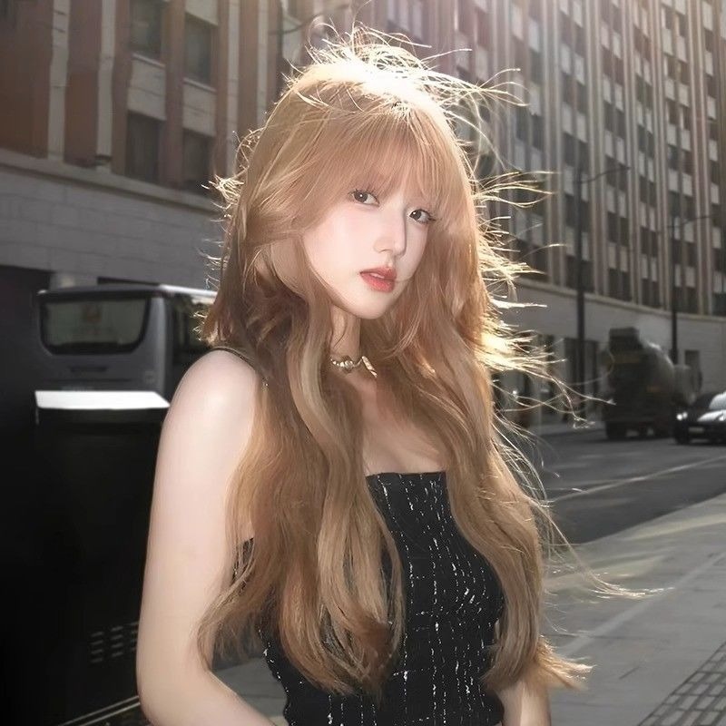 【現貨3】淺金色 米金色 砂金色 金棕 灰金 白金 黃金 亞麻金挑染系列💛愛麗絲假髮 金髮cosplay 金色捲髮假髮-規格圖5